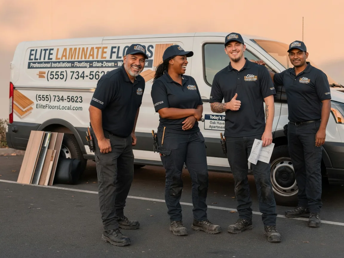 Laminate flooring installation company in Everest, KS